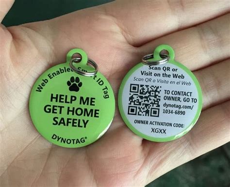 smart dog id tags